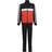 Adidas Kid's Essentials 3-Stripes Tiberio Tracksuit - Black/Bright Red/White