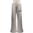 Nike Women's Sportswear Phoenix Fleece High-Waisted Wide-Leg Logo Pants - Light Orewood Brown