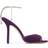 Jimmy Choo Saeda 100 Velvet - Dark Purple