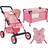 Cosatto Little Woo Dolls Pram Travel Set Unicorn