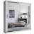 Sliding Wardrobe 4U Chicago White Wardrobe 203x217cm