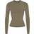 SKIMS Women's Cotton Jersey Long Sleeve T-shirt - Army