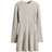 H&M Rib Knit Dress - Light Beige Marl