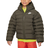 Nike Big Kid's Sportswear Lightweight Synthetic Fill Loose Hooded Jacket - Cargo Khaki/Cargo Khaki/White ( FD2845-325)