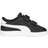 Puma Toddler Smash 3.0 Leather V - Black/White