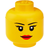 LEGO Storage Head Girl Large