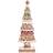 Three Kings Gingerbread Pink/White Christmas Tree Ornament 30cm