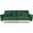 Bravich Libbie Green Sofa 212cm 3 Seater