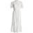 Quiz Embroidered Midaxi Shirt Dress - White