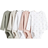 H&M Long-Sleeved Bodysuits 5-pack - Light Pink/Patterned (0880118057)