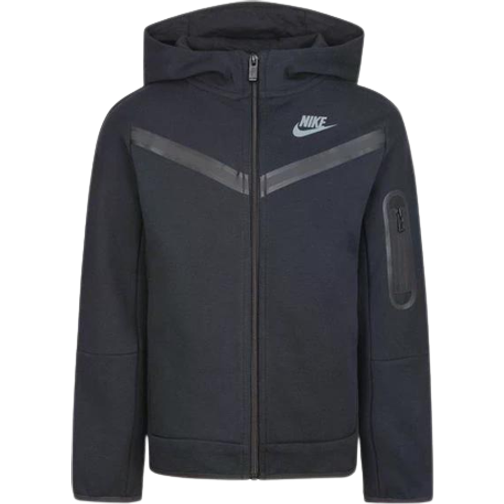 Nike Junior Tech Fleece Full Zip Hoodie - Black • Price