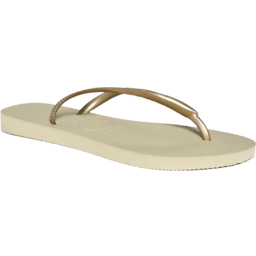 Havaianas Slim - Sand Grey/Light Gold • See price