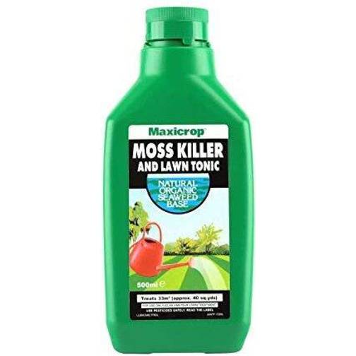 Maxicrop 86600257 Moss Killer & Lawn Tonic, Natural Seaweed Extract