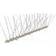 vidaXL Four Row Bird and Pigeon Spikes Set of 6