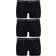 Gant Stretch Cotton Trunks 3-pack - Black