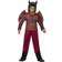 Smiffys Deluxe Devil Costume Top with Horned Hood