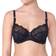 Triumph Peony Florale Underwire Bra - Black