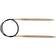 Knitpro Basix Birch Fixed Circular Needles 80cm 12mm