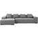 Beliani Lungo Right-Hand Sofa 286cm 4 Seater