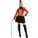 Smiffys Deluxe Ringmaster Lady Costume Red