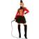 Smiffys Deluxe Ringmaster Lady Costume Red