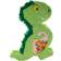 Folat Pinata and Pinata Sticks Dinosaur Green