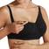 Carriwell Maternity & Nursing Bra with Carri-Gel Support Black