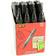 Sharpie Permanent Markers Black M15 12 Pack