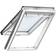 Velux GPU 0066 FK06 Aluminium, Timber Roof Window Triple-Pane 66x118cm