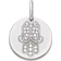 Thomas Sabo Hand of Fatima Pendant - Silver/White