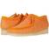 Clarks Wallabee W - Orange Textile