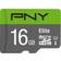 PNY Elite microSDHC Class 10 UHS-I U1 85MB/s 16GB +SD adapter