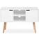 AC Design Furniture Mariela Natural/White TV Bench 96x61.5cm