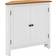 vidaXL Corner White Storage Cabinet 80x78cm