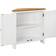 vidaXL Corner White Storage Cabinet 80x78cm