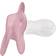 Filibabba Pacifiers Dusty Rose 6m+ 2-pack