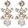 Caroline Svedbom Mini Dione Earrings - Gold/Crystal