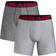 Under Armour Tech 6" Boxerjock 2-pack - Mod Gray Light Heather/Jet Gray Light Heather