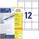 Avery Universal Labels 7x6.8cm