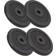 vidaXL Weight Plates 30mm 4x7.5kg