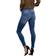 Only Blush Mid Ankle Skinny Fit Jeans - Blue/Medium Blue Denim