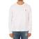 Polo Ralph Lauren Long Sleeve Crew Neck Jersey T-shirt - White/Navy