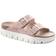 Birkenstock Arizona Platform Suede Leather - Soft Pink