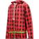 Palm Angels Buffalo Check Windbreaker - Red/White