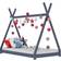 vidaXL Kid's Bed Frame Grey Solid Pine Wood 80x160cm 33.9x66.1"