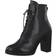 Tamaris Leather Bootie - Black