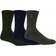 Lauren Ralph Lauren Crew Socks 3-pack - Navy/Charcoal Heather/Black