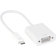 Vivanco USB C-VGA M-F 0.2m