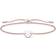 Thomas Sabo Charm Club Heart Bracelet - Silver/Pink