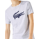 Lacoste Sport 3D Print Crocodile Breathable Jersey T-shirt - Grey Chine/Navy Blue